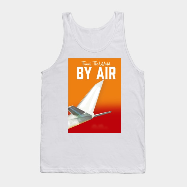 Travel the World By Air Tank Top by nickemporium1